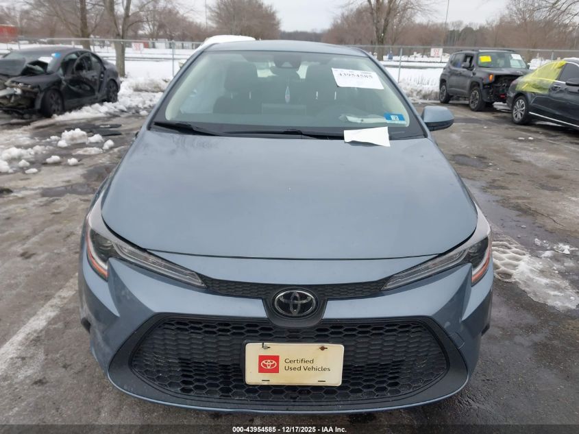 2020 Toyota Corolla Le VIN: JTDEPRAE4LJ092065 Lot: 43954585