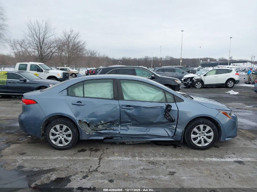 2020 Toyota Corolla Le VIN: JTDEPRAE4LJ092065 Lot: 43954585