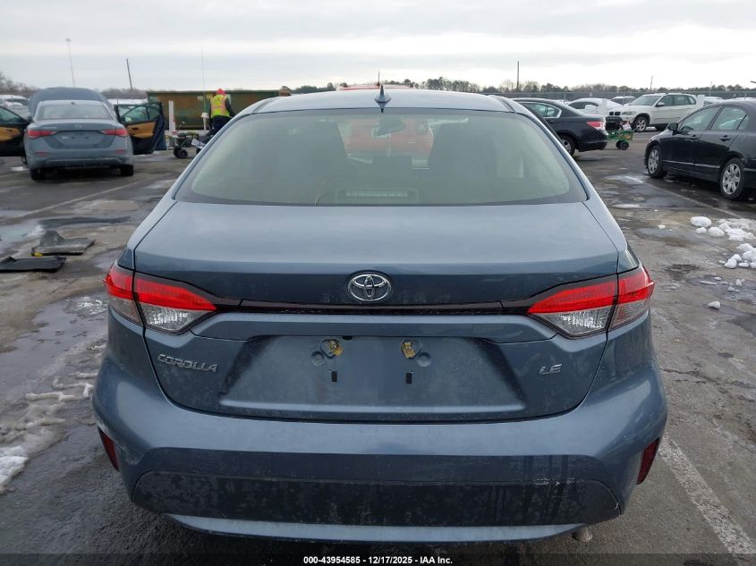 2020 Toyota Corolla Le VIN: JTDEPRAE4LJ092065 Lot: 43954585