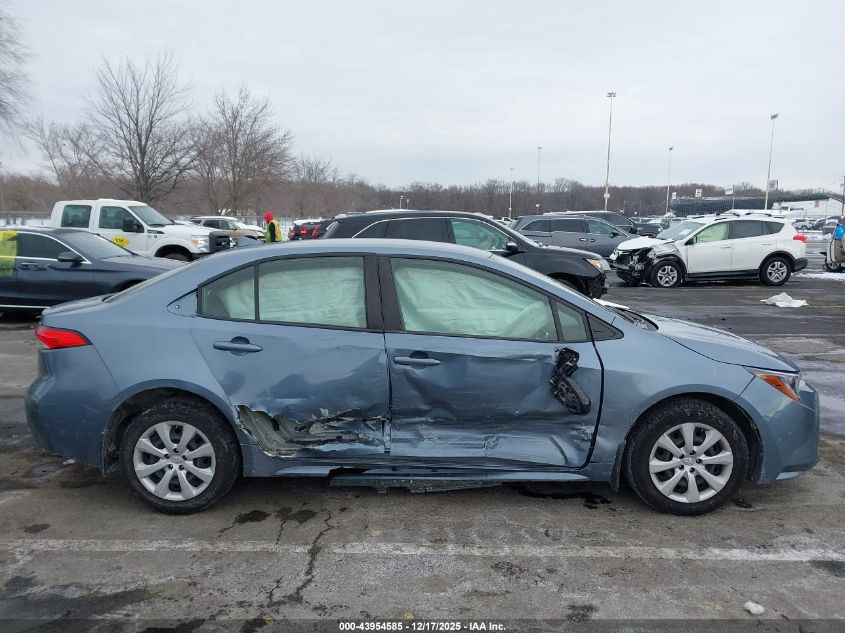 2020 Toyota Corolla Le VIN: JTDEPRAE4LJ092065 Lot: 43954585