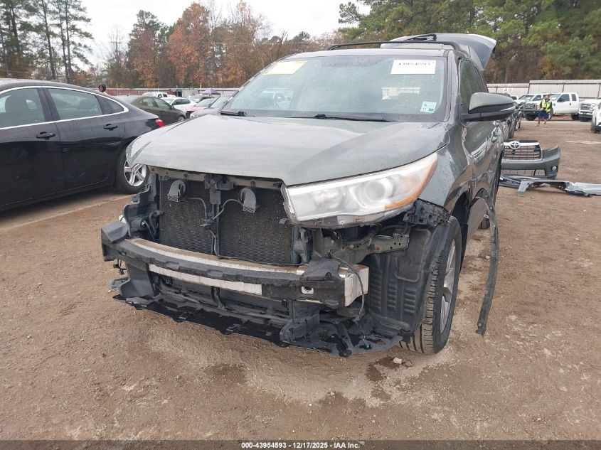 2015 Toyota Highlander Le Plus V6 VIN: 5TDBKRFH4FS094751 Lot: 43954593