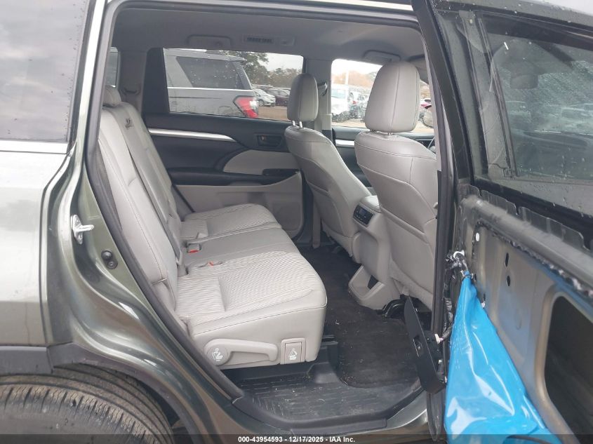 2015 Toyota Highlander Le Plus V6 VIN: 5TDBKRFH4FS094751 Lot: 43954593