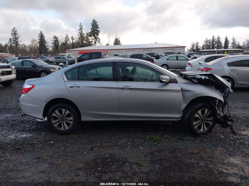 2013 Honda Accord Lx VIN: 1HGCR2F32DA232228 Lot: 43954614