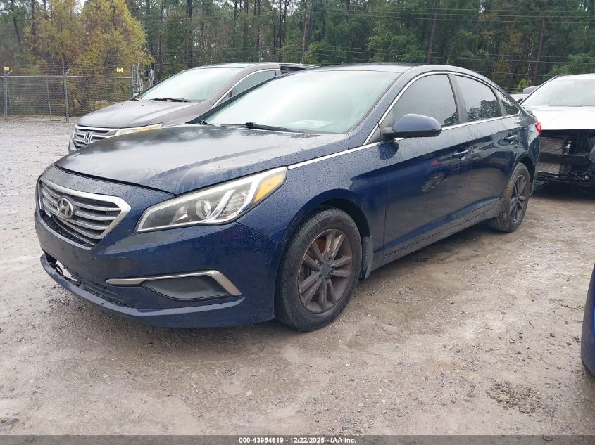 2016 Hyundai Sonata Se VIN: 5NPE24AF8GH325860 Lot: 43954619
