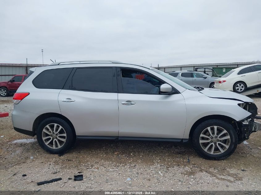 2016 Nissan Pathfinder S VIN: 5N1AR2MN4GC615361 Lot: 43954621