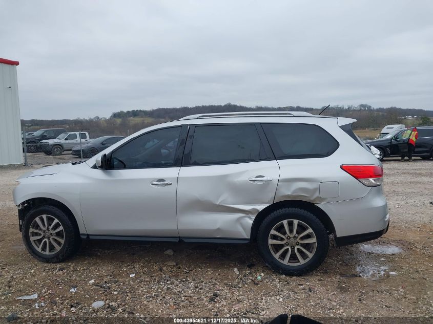 2016 Nissan Pathfinder S VIN: 5N1AR2MN4GC615361 Lot: 43954621