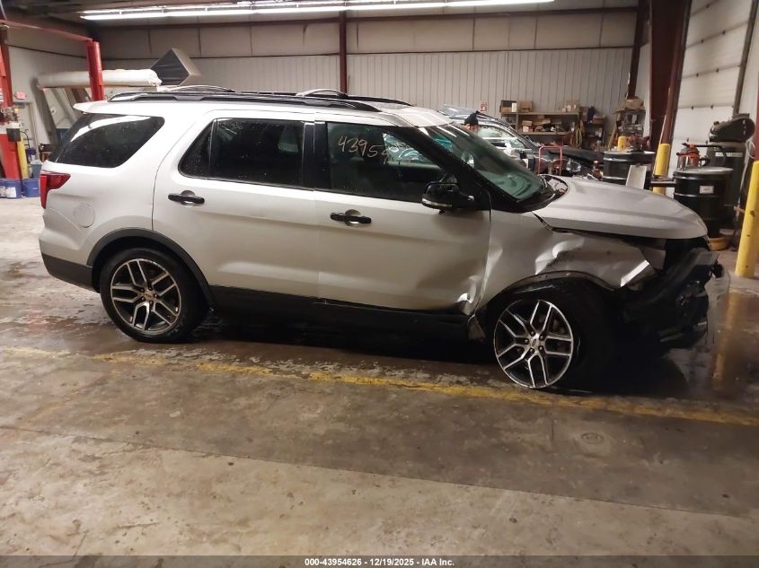 2016 Ford Explorer Sport VIN: 1FM5K8GT1GGA31589 Lot: 43954626