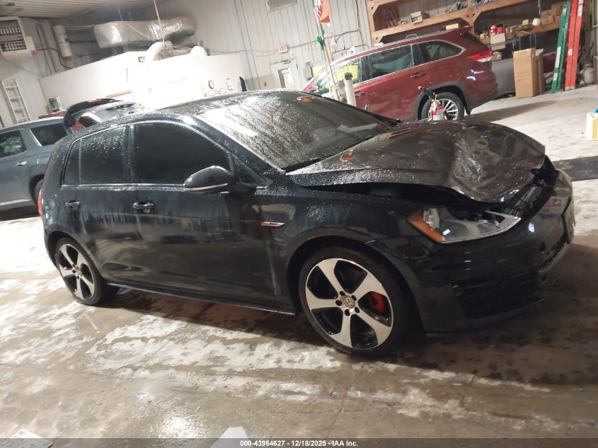 2017 Volkswagen Golf Gti Autobahn 4-Door/S 4-Door/Se 4-Door/Sport 4-Door VIN: 3VW5T7AU0HM057800 Lot: 43954627