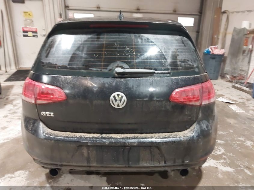 2017 Volkswagen Golf Gti Autobahn 4-Door/S 4-Door/Se 4-Door/Sport 4-Door VIN: 3VW5T7AU0HM057800 Lot: 43954627