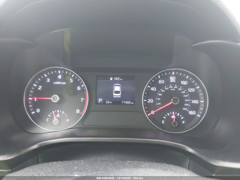 2019 Kia Forte Lxs VIN: 3KPF24AD4KE087120 Lot: 43954628