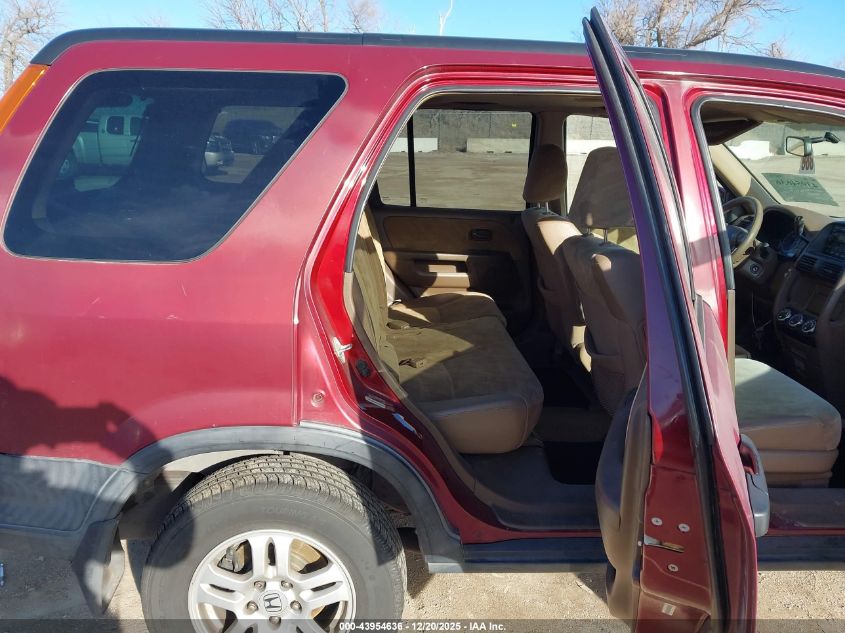 2002 Honda Cr-V Ex VIN: SHSRD78842U006654 Lot: 43954636