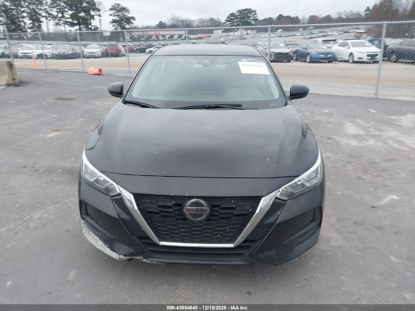 2021 Nissan Sentra S Xtronic Cvt VIN: 3N1AB8BV1MY271296 Lot: 43954640