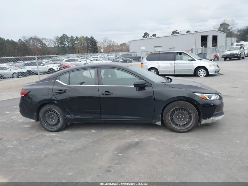 2021 Nissan Sentra S Xtronic Cvt VIN: 3N1AB8BV1MY271296 Lot: 43954640