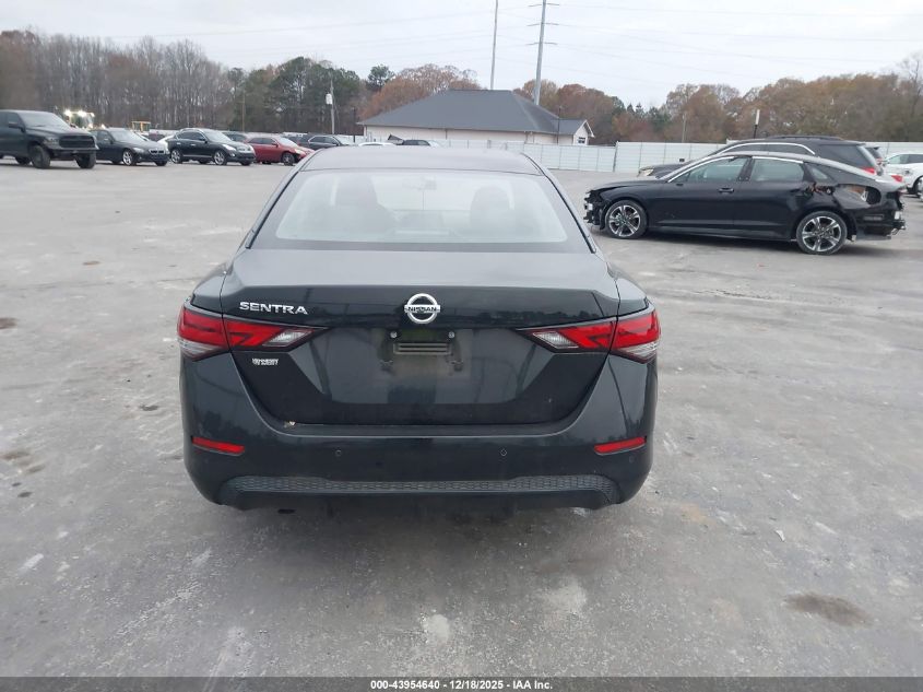 2021 Nissan Sentra S Xtronic Cvt VIN: 3N1AB8BV1MY271296 Lot: 43954640