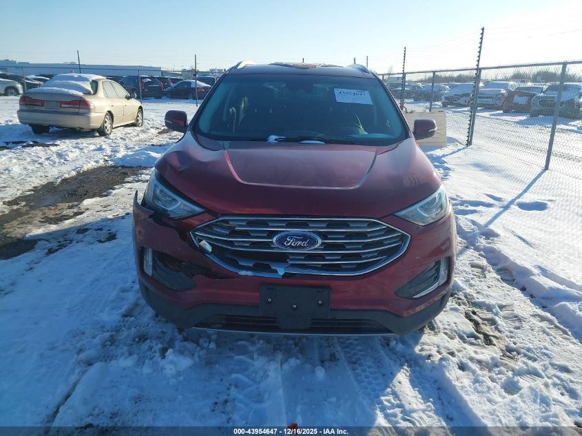 2019 Ford Edge Sel VIN: 2FMPK3J98KBC69948 Lot: 43954647