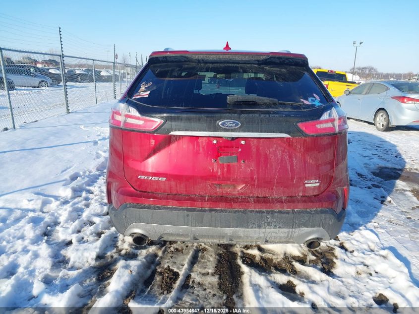 2019 Ford Edge Sel VIN: 2FMPK3J98KBC69948 Lot: 43954647