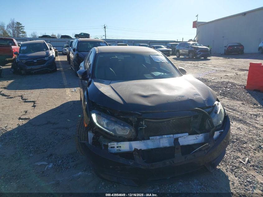 2018 Honda Civic Lx VIN: 2HGFC2F52JH515807 Lot: 43954649