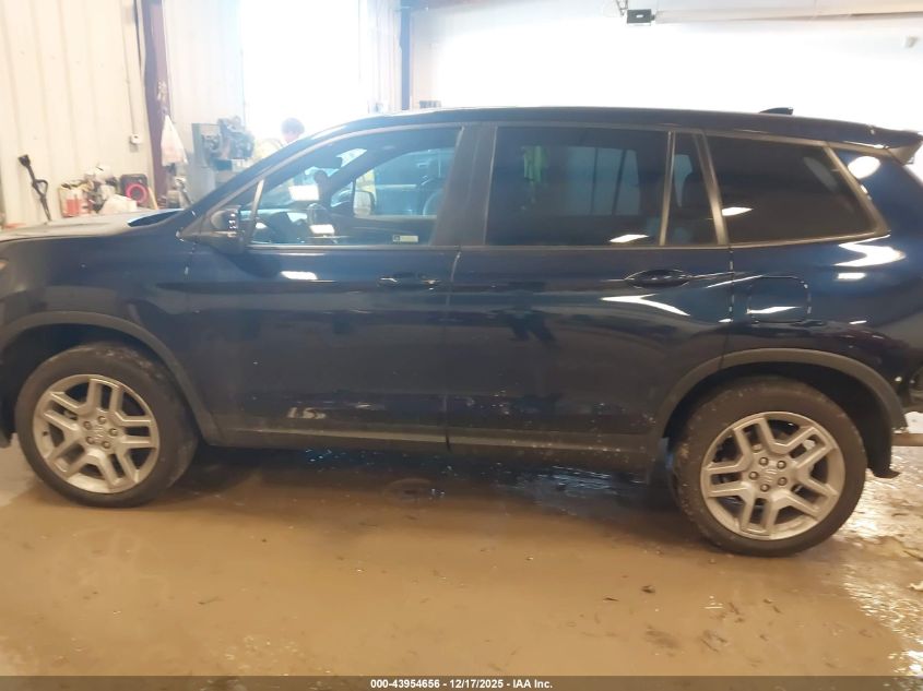 2024 Honda Passport Awd Ex-L VIN: 5FNYF8H56RB005539 Lot: 43954656