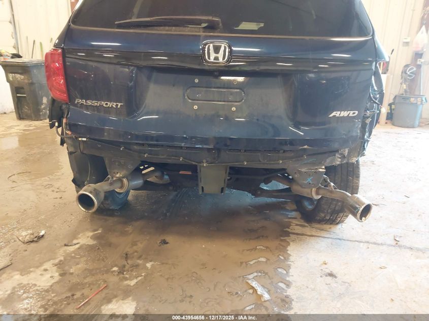 2024 Honda Passport Awd Ex-L VIN: 5FNYF8H56RB005539 Lot: 43954656