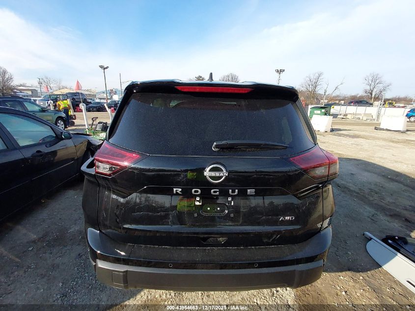 2025 Nissan Rogue S Intelligent Awd VIN: 5N1BT3ABXSC867176 Lot: 43954663