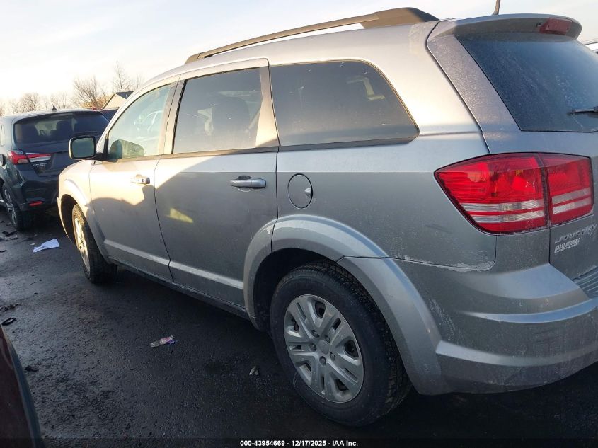 2018 Dodge Journey Se VIN: 3C4PDCAB6JT529963 Lot: 43954669