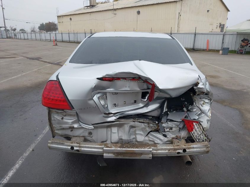 2007 Honda Accord 2.4 Lx VIN: 1HGCM56487A201174 Lot: 43954673