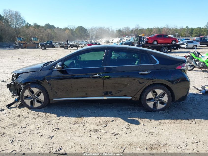2021 Hyundai Ioniq Hybrid Limited VIN: KMHC05LC9MU255191 Lot: 43954689