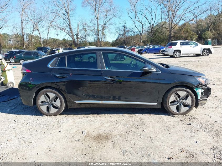 2021 Hyundai Ioniq Hybrid Limited VIN: KMHC05LC9MU255191 Lot: 43954689