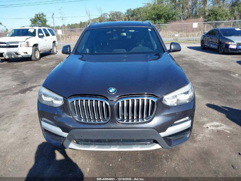 2019 BMW X3 Sdrive30I VIN: 5UXTR7C55KLF36738 Lot: 43954691