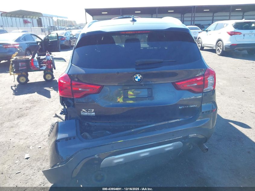 2019 BMW X3 Sdrive30I VIN: 5UXTR7C55KLF36738 Lot: 43954691