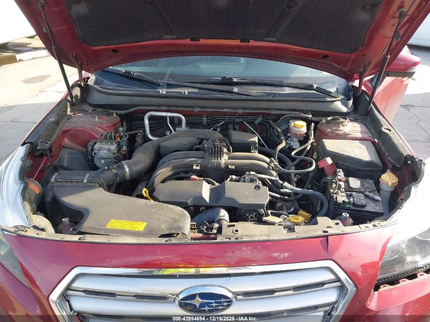 2017 Subaru Outback 2.5I Limited VIN: 4S4BSANC9H3304915 Lot: 43954694