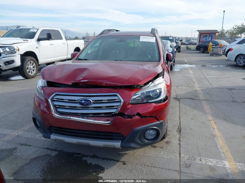 2017 Subaru Outback 2.5I Limited VIN: 4S4BSANC9H3304915 Lot: 43954694