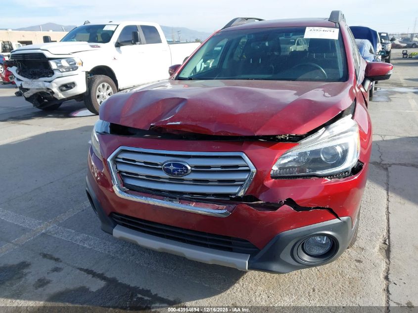 2017 Subaru Outback 2.5I Limited VIN: 4S4BSANC9H3304915 Lot: 43954694