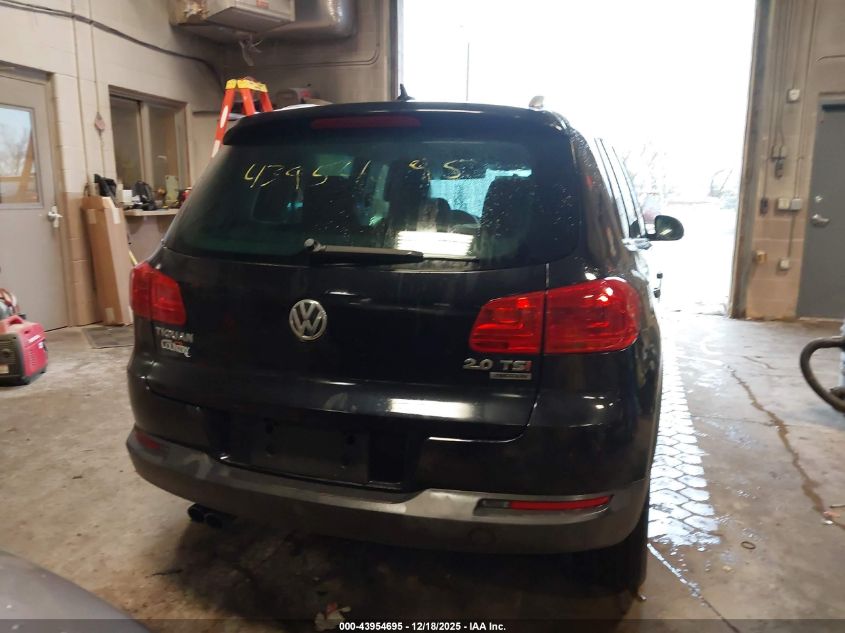 2015 Volkswagen Tiguan Sel VIN: WVGBV7AX9FW596841 Lot: 43954695