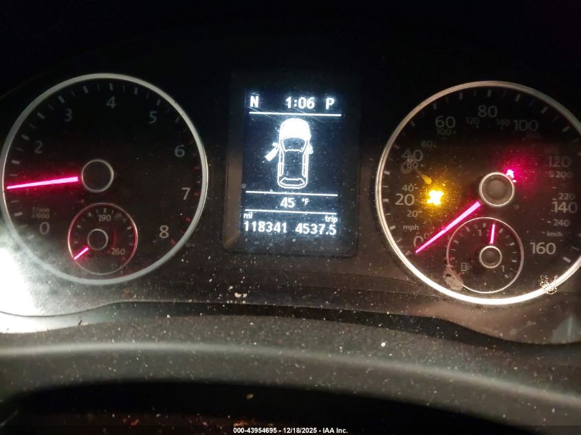 2015 Volkswagen Tiguan Sel VIN: WVGBV7AX9FW596841 Lot: 43954695