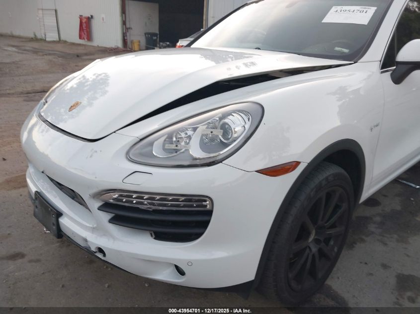 2014 Porsche Cayenne Hybrid S VIN: WP1AE2A25ELA51287 Lot: 43954701