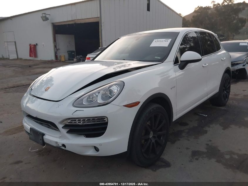 2014 Porsche Cayenne Hybrid S VIN: WP1AE2A25ELA51287 Lot: 43954701
