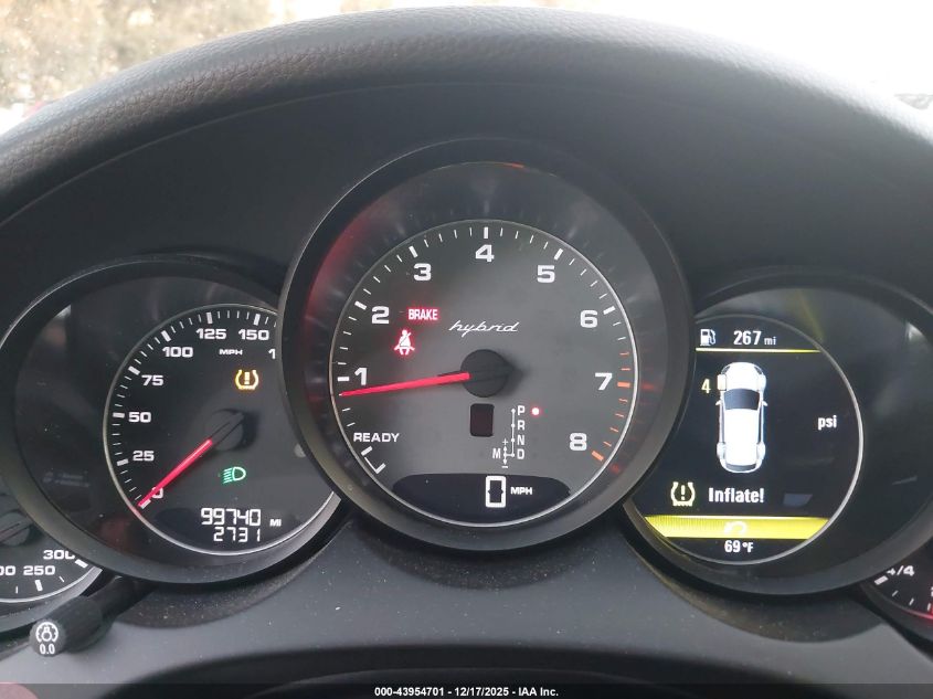 2014 Porsche Cayenne Hybrid S VIN: WP1AE2A25ELA51287 Lot: 43954701