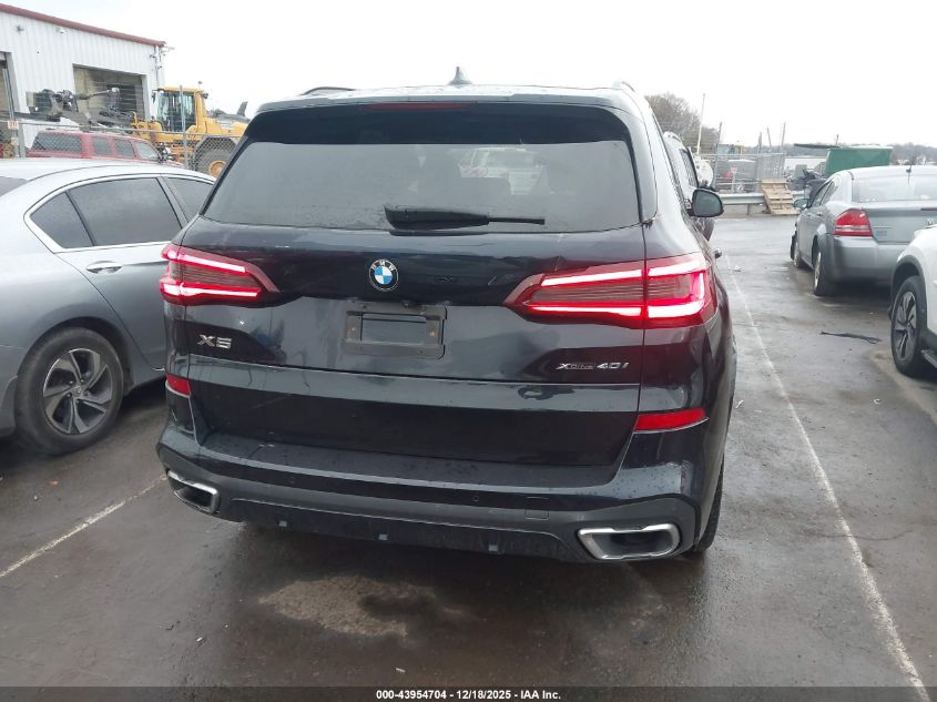 2021 BMW X5 xDrive40I VIN: 5UXCR6C0XM9F54828 Lot: 43954704