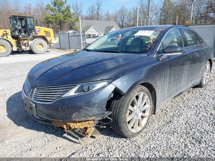 2014 Lincoln Mkz VIN: 3LN6L2J92ER829102 Lot: 43954707