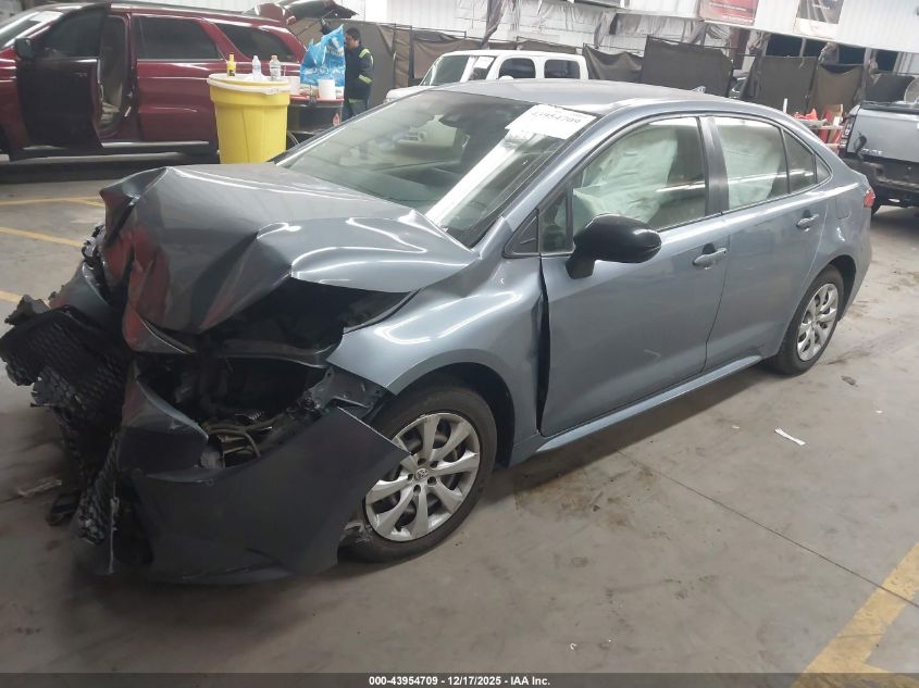 2020 Toyota Corolla Le VIN: JTDEPRAE3LJ043164 Lot: 43954709