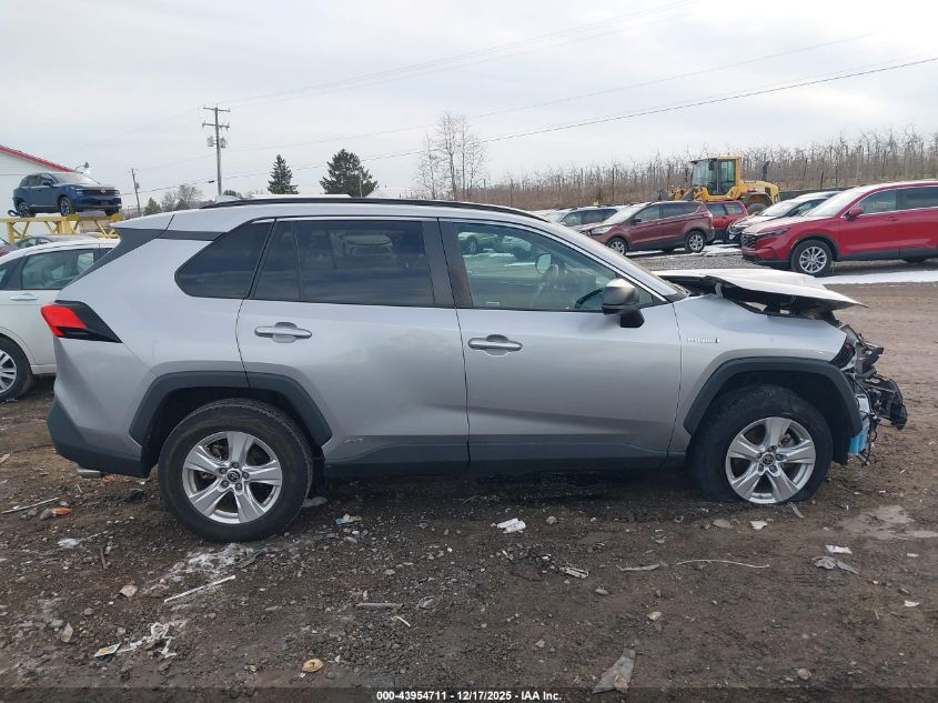 2021 Toyota Rav4 Hybrid Le VIN: 4T3LWRFV1MU019869 Lot: 43954711