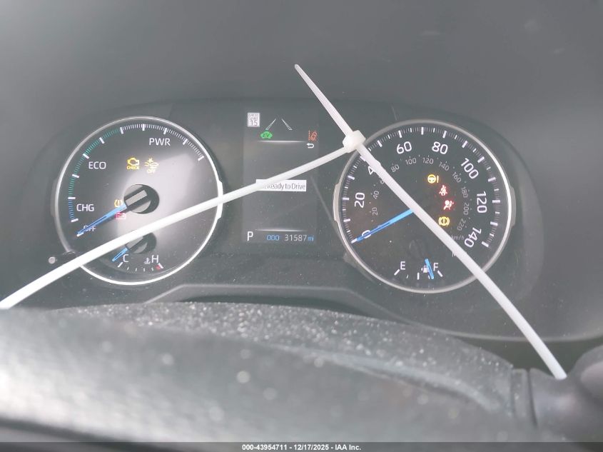 2021 Toyota Rav4 Hybrid Le VIN: 4T3LWRFV1MU019869 Lot: 43954711