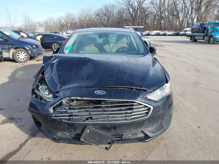2019 Ford Fusion Se VIN: 3FA6P0HD8KR250575 Lot: 43954718