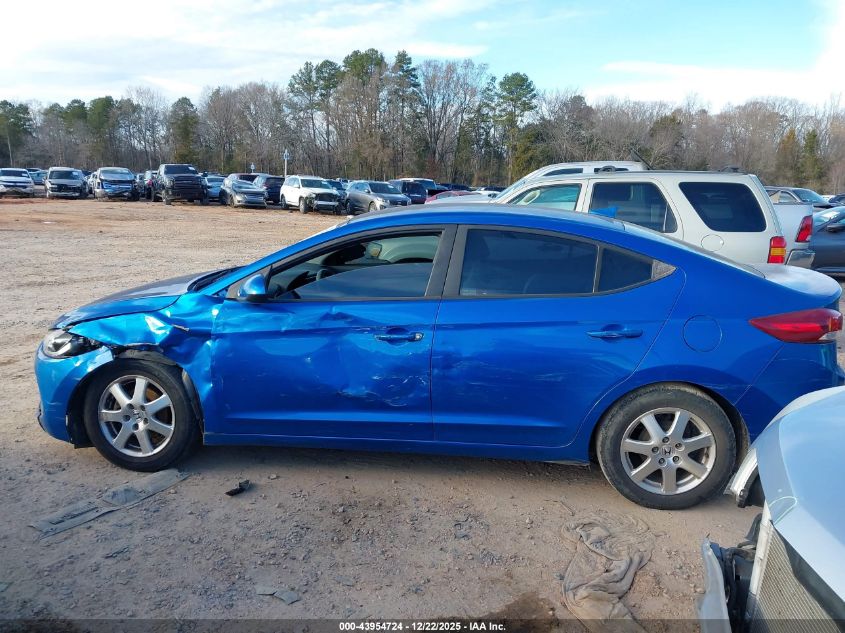 2017 Hyundai Elantra Se VIN: KMHD84LF1HU137143 Lot: 43954724