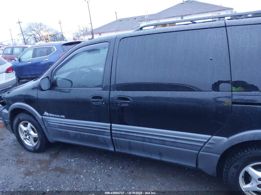 2002 Pontiac Montana M16 W/1Se Pkg. VIN: 1GMDX13EX2D323635 Lot: 43954727