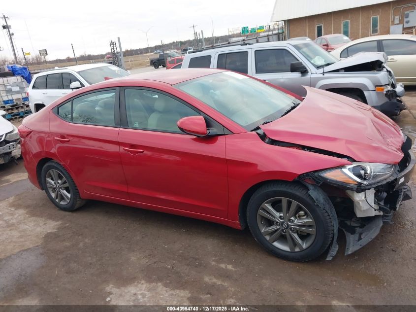 2018 Hyundai Elantra Sel VIN: 5NPD84LF2JH252550 Lot: 43954740