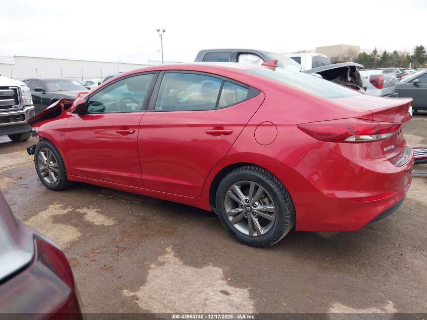 2018 Hyundai Elantra Sel VIN: 5NPD84LF2JH252550 Lot: 43954740