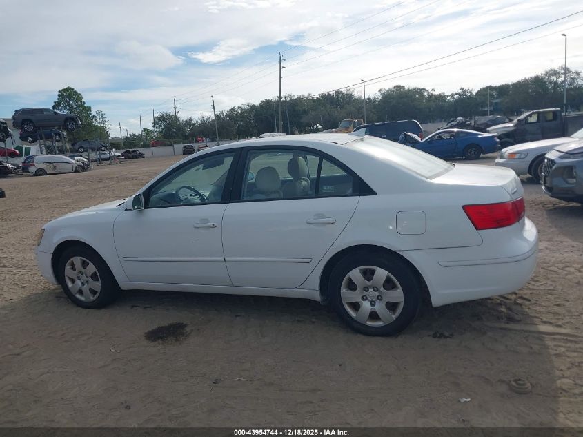 2010 Hyundai Sonata Gls VIN: 5NPET4AC7AH585662 Lot: 43954744