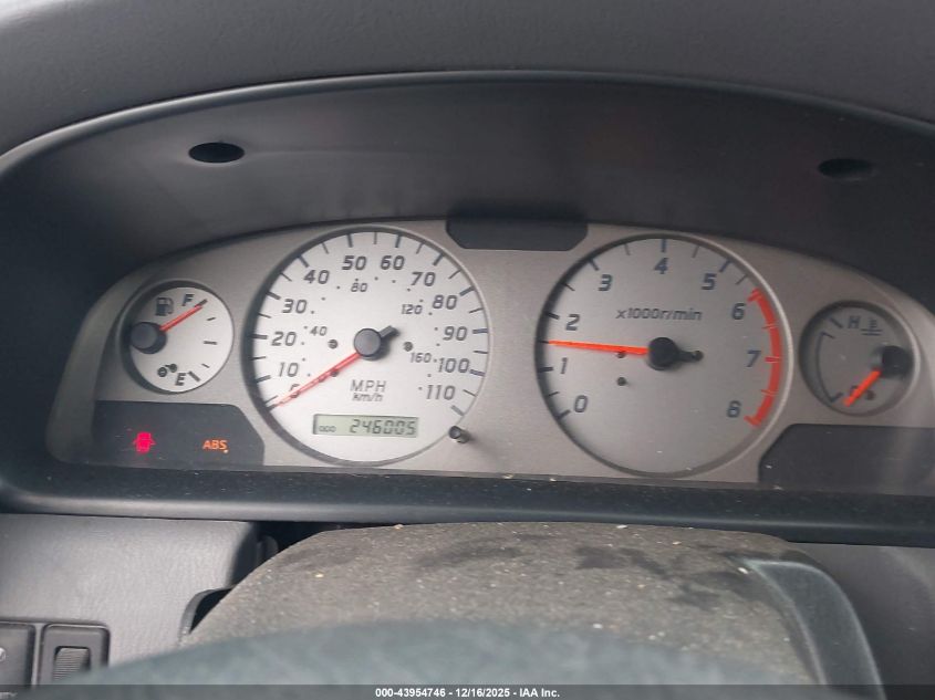 2001 Nissan Xterra Se VIN: 5N1ED28Y61C519288 Lot: 43954746